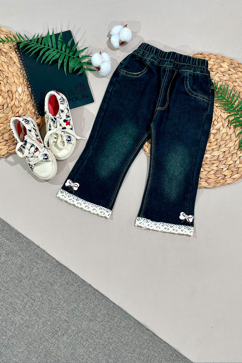 Джинсы для девочек детская одежда оптом Томико