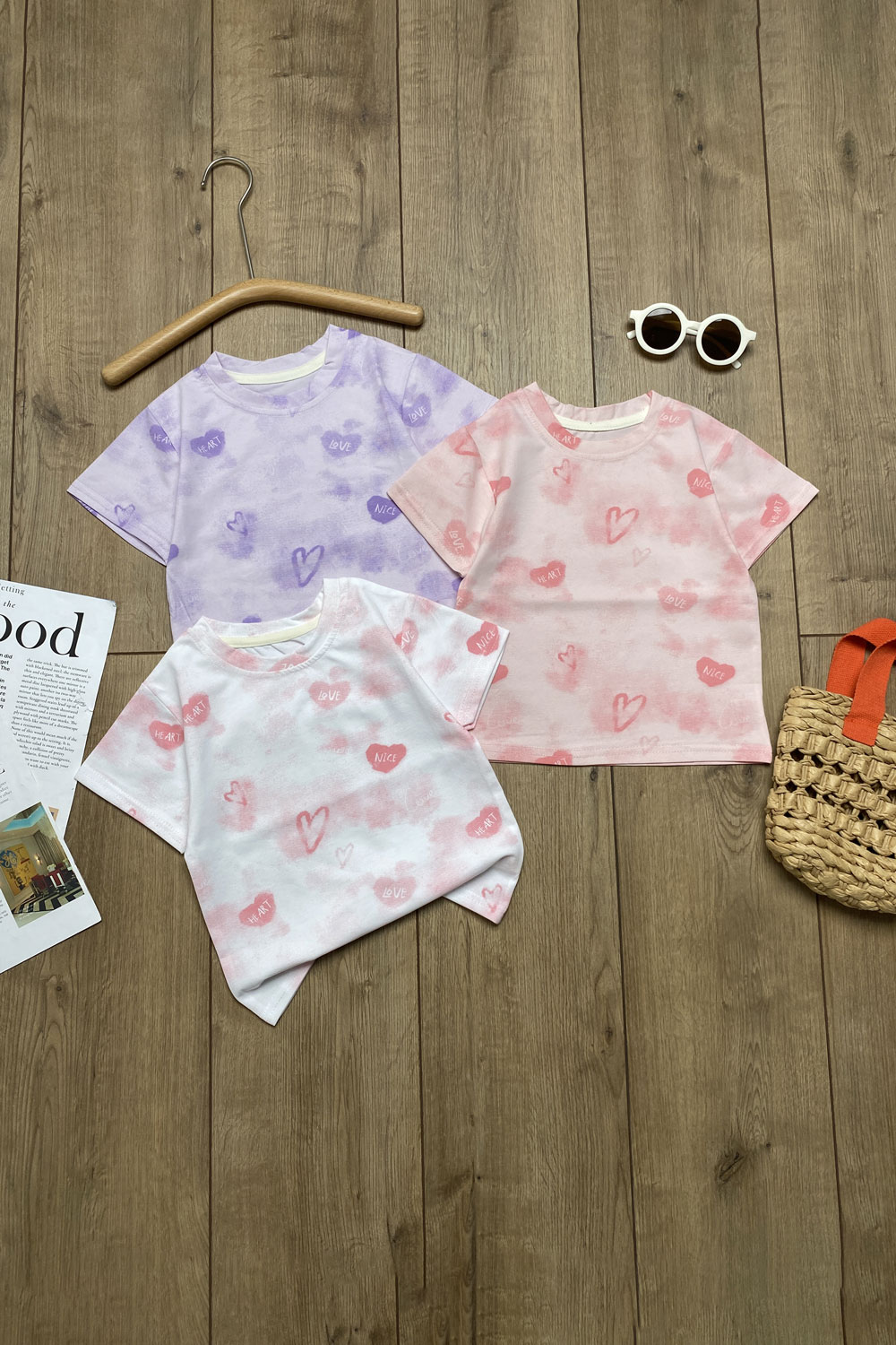 Футболка для девочек 2ОЧ детская одежда оптом Томико