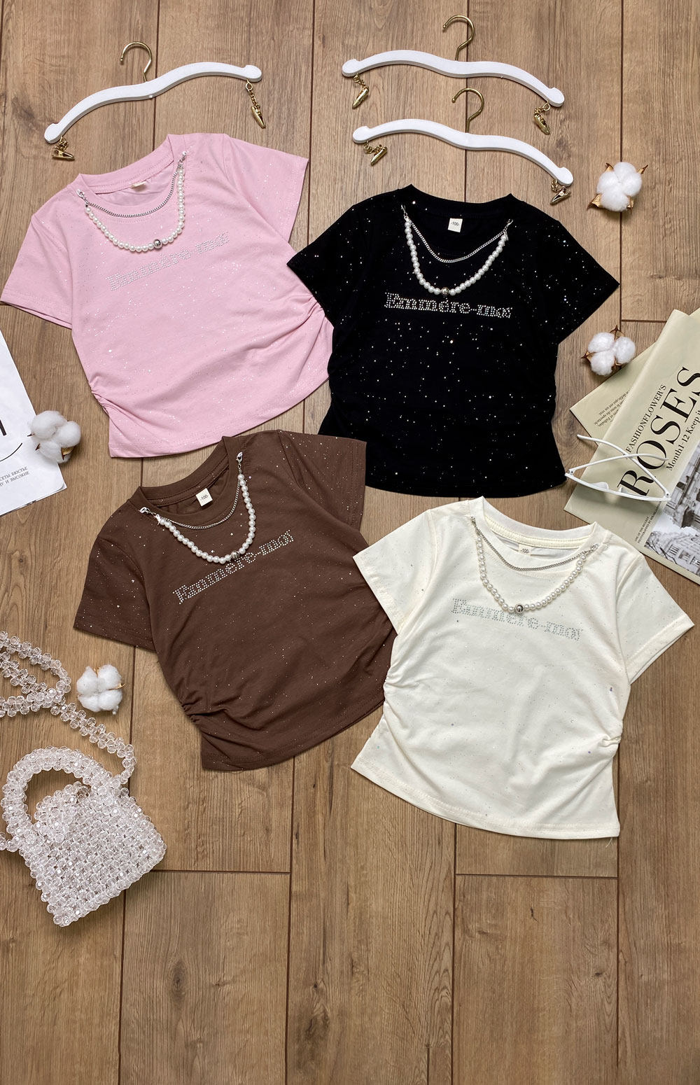 Футболка для девочек детская одежда оптом Томико