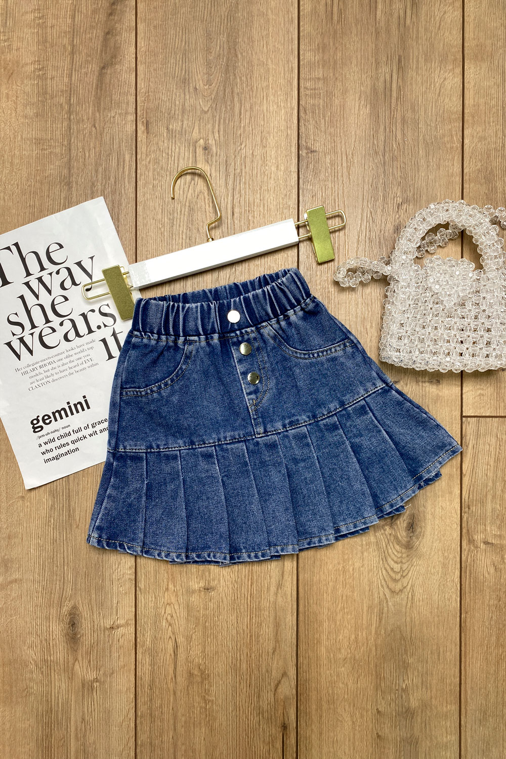 Юбка детская одежда оптом Томико