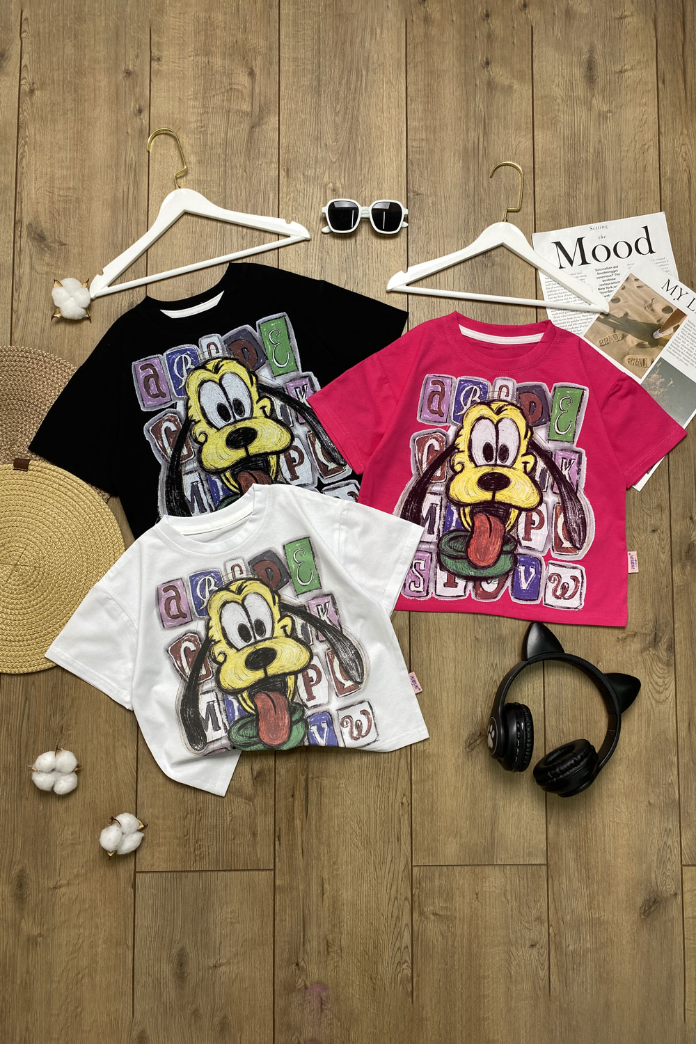 Футболка для девочек 1ОЧ детская одежда оптом Томико