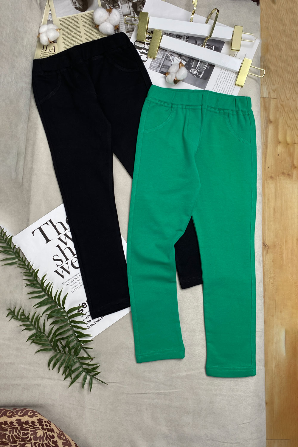 Брюки для девочек детская одежда оптом Томико