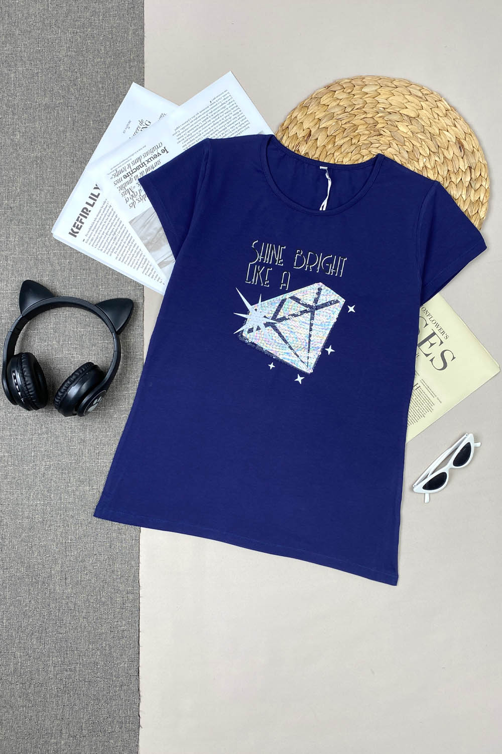 Футболка для девочек детская одежда оптом Томико