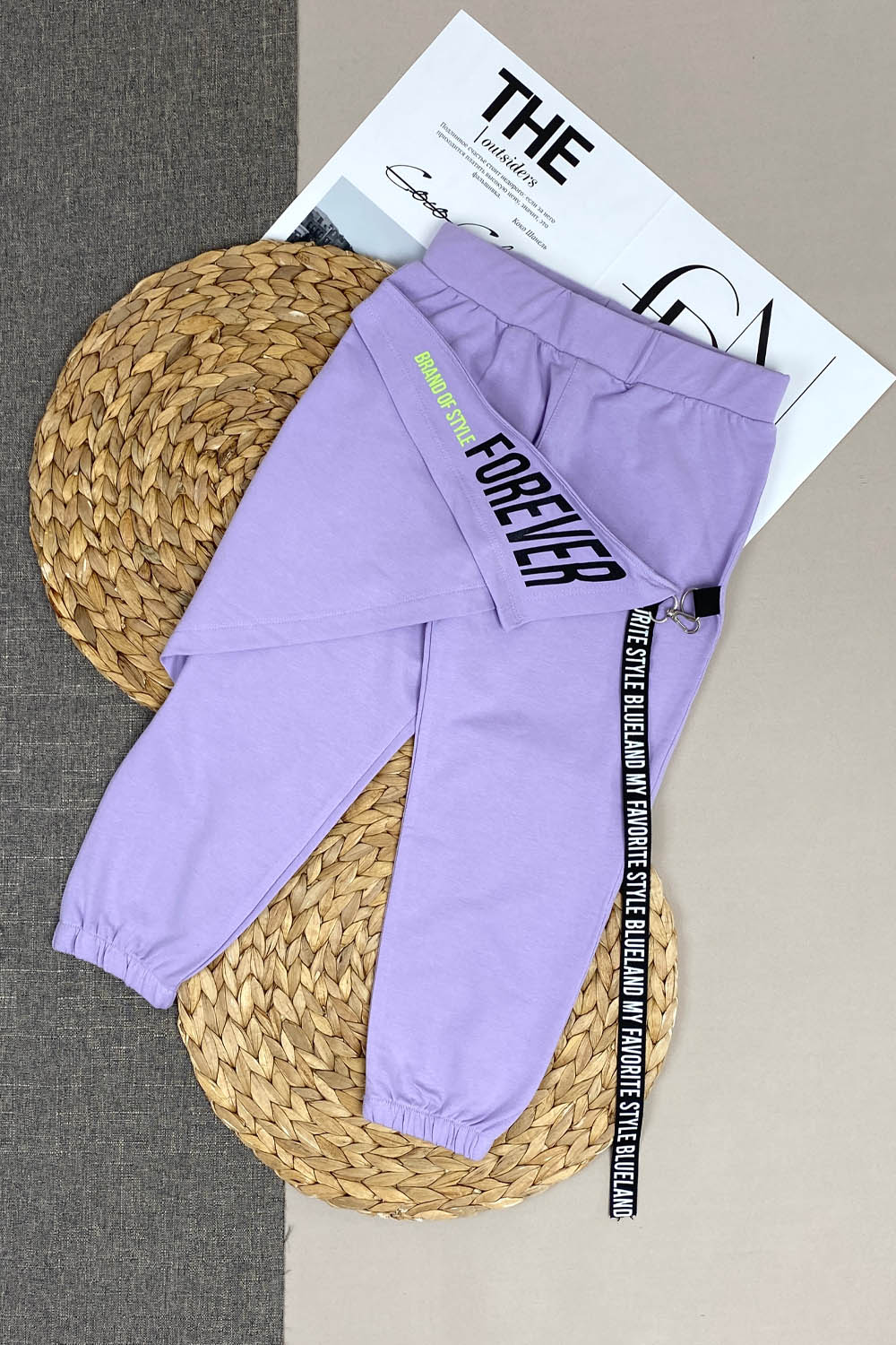 Бриджи для девочек детская одежда оптом Томико