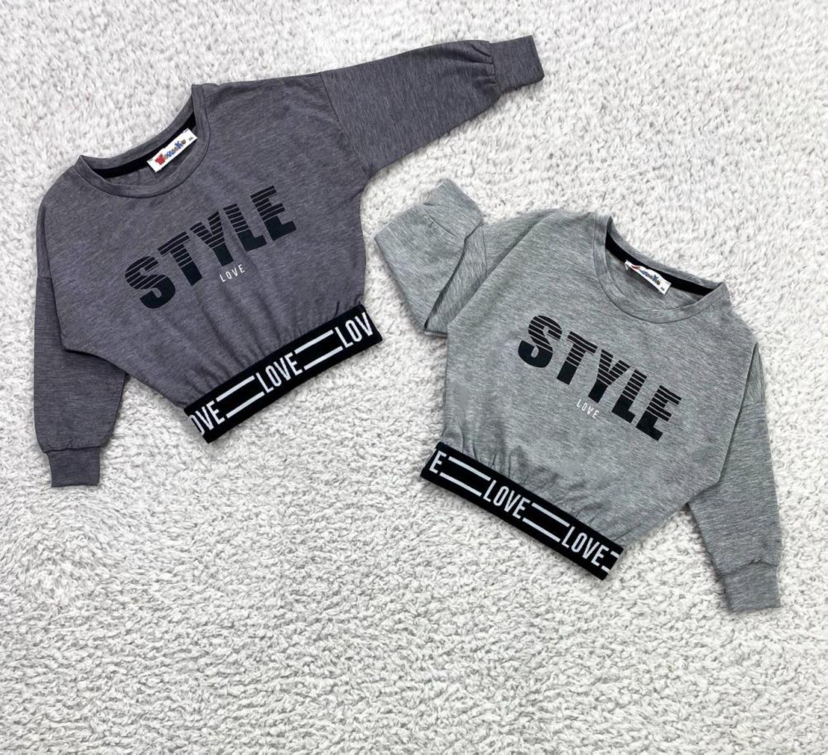 Лонгслив для девочек детская одежда оптом Томико