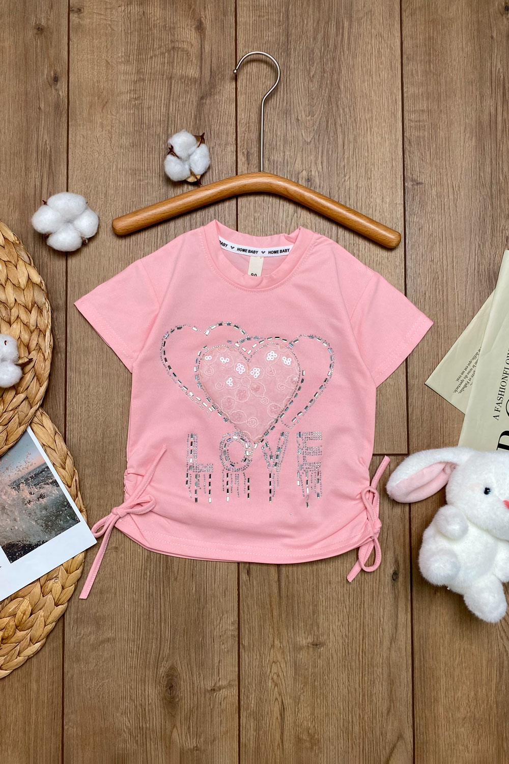 Футболка для девочек детская одежда оптом Томико