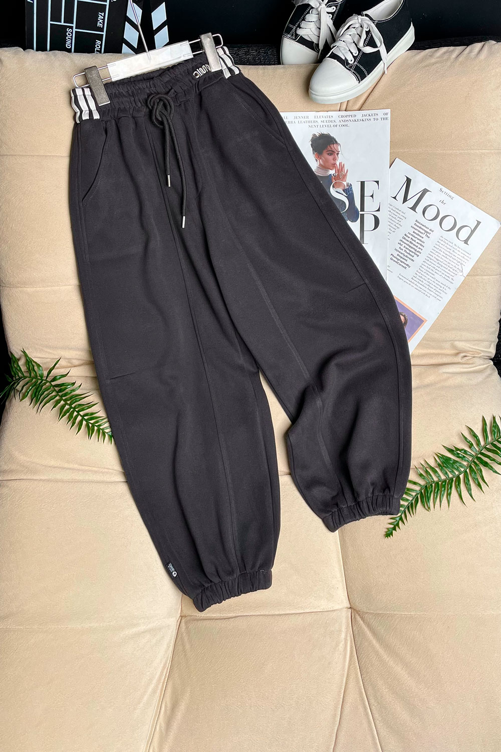 Брюки спортивные для девочек детская одежда оптом Томико