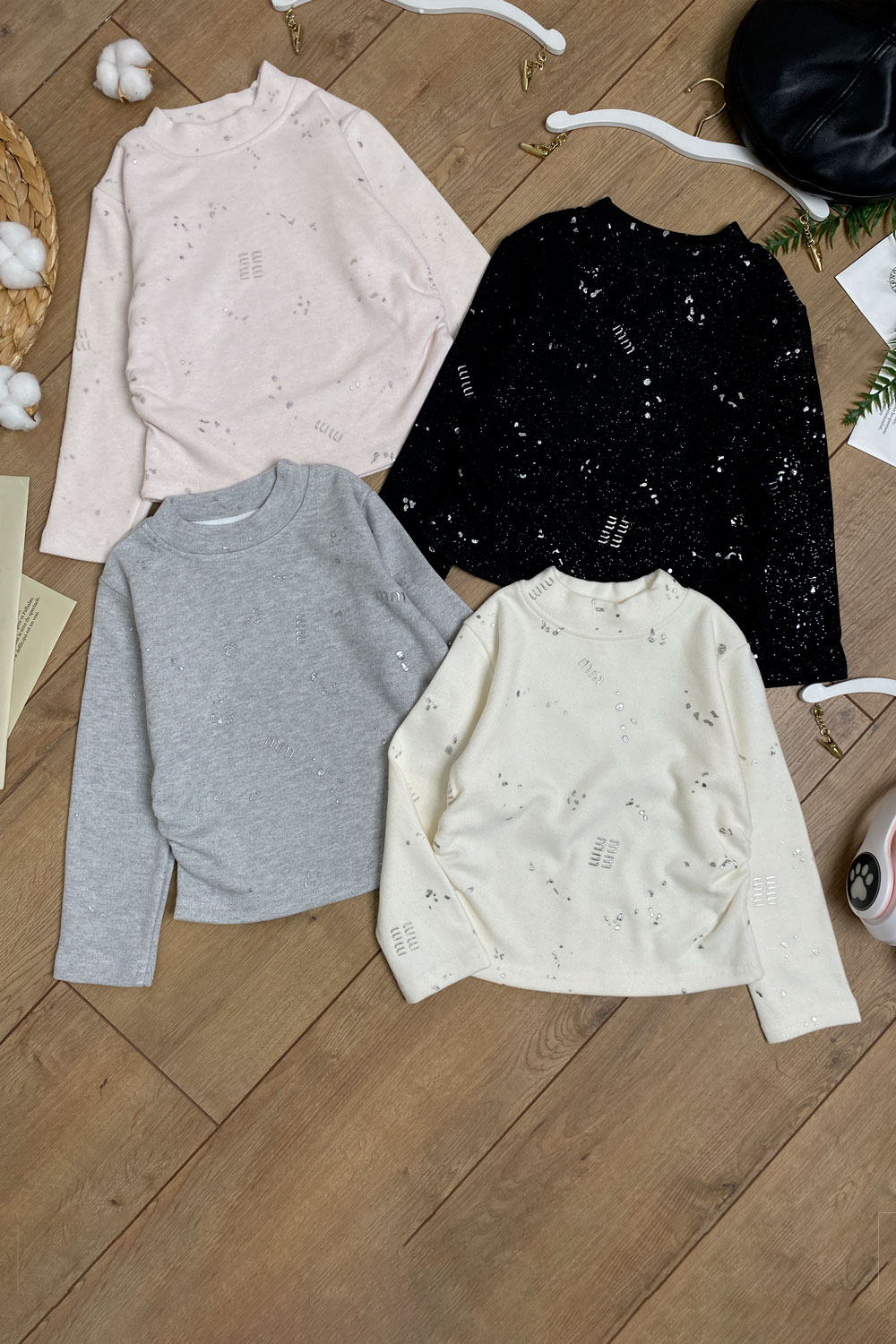 Водолазка для девочек детская одежда оптом Томико