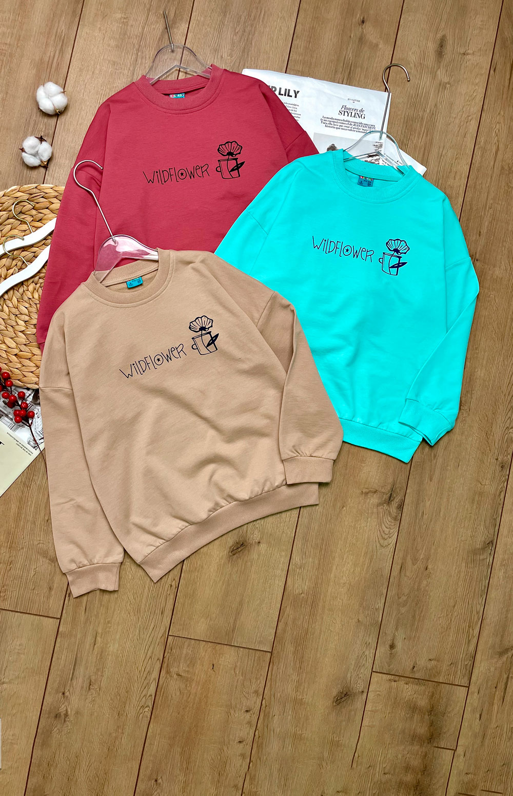 Свитшот для девочек детская одежда оптом Томико