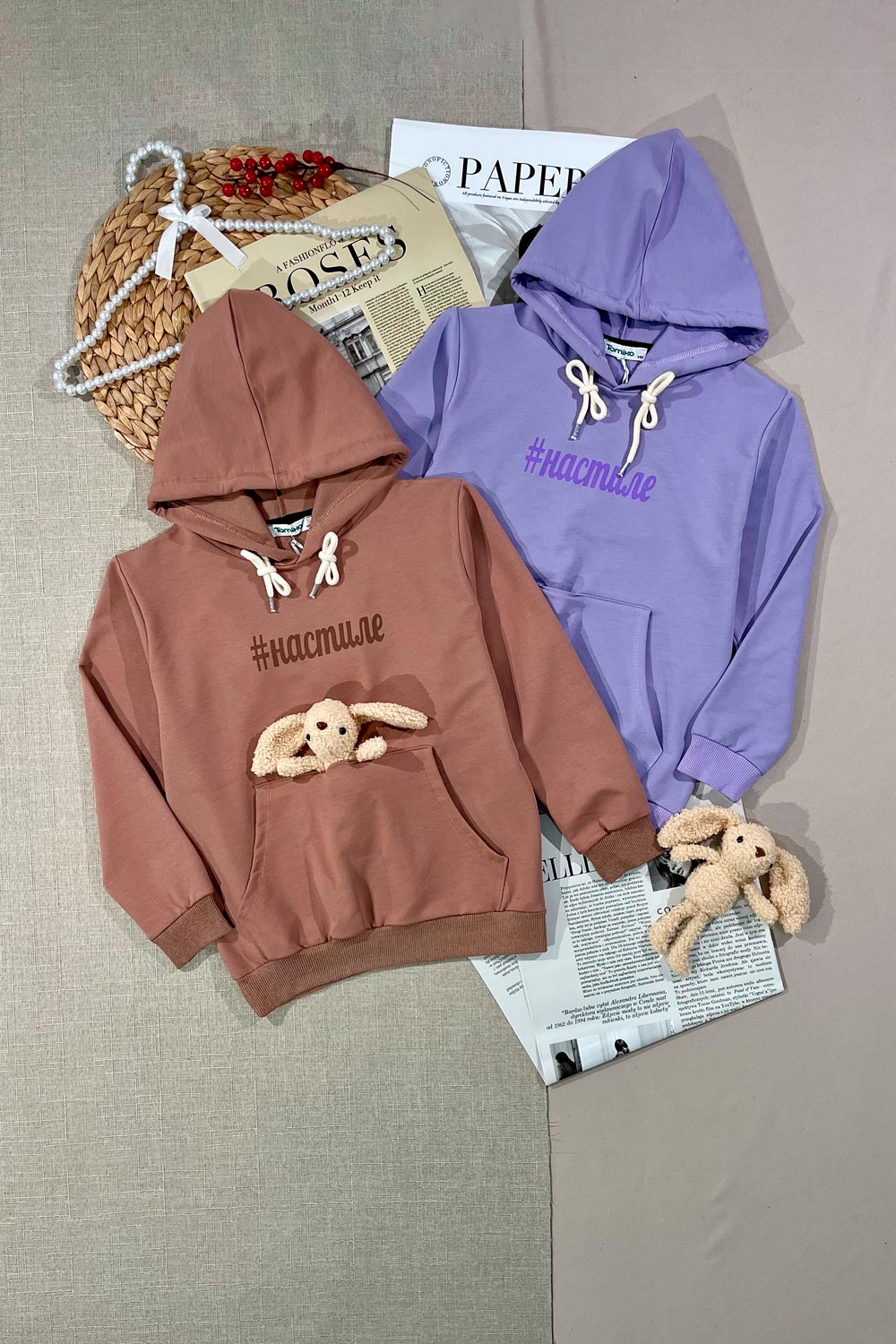 Худи для девочек детская одежда оптом Томико