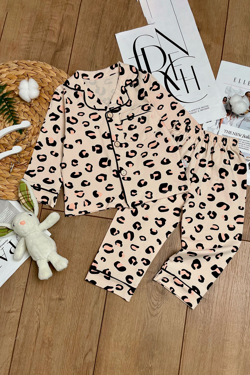 Пижама для девочек детская одежда оптом Томико