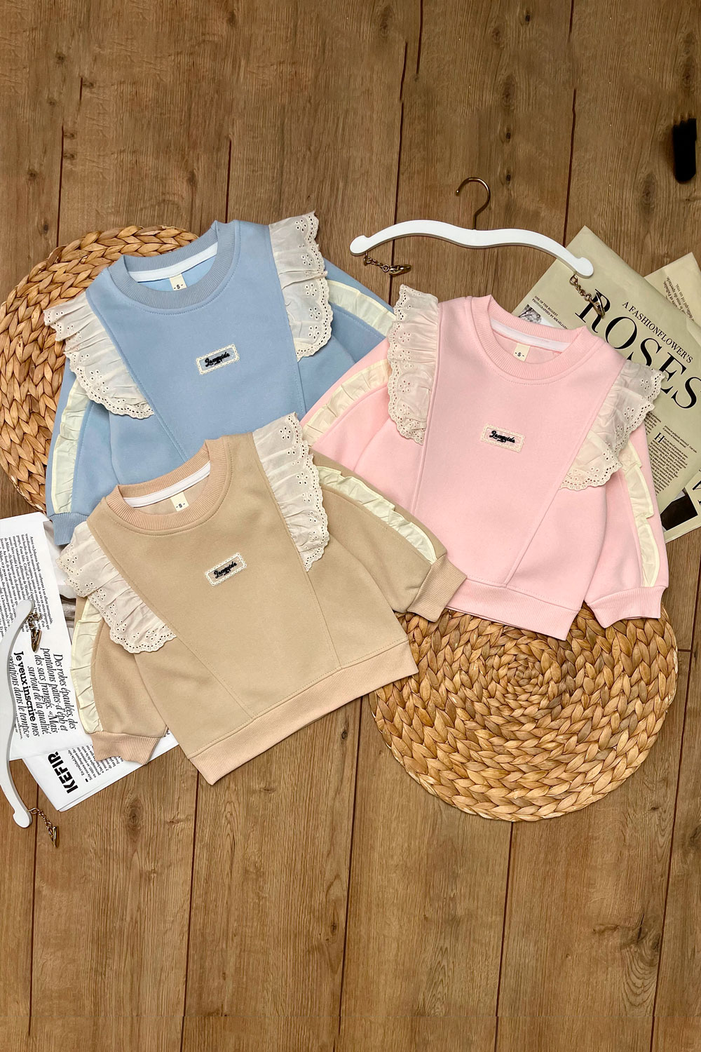 Свитшот для девочек детская одежда оптом Томико