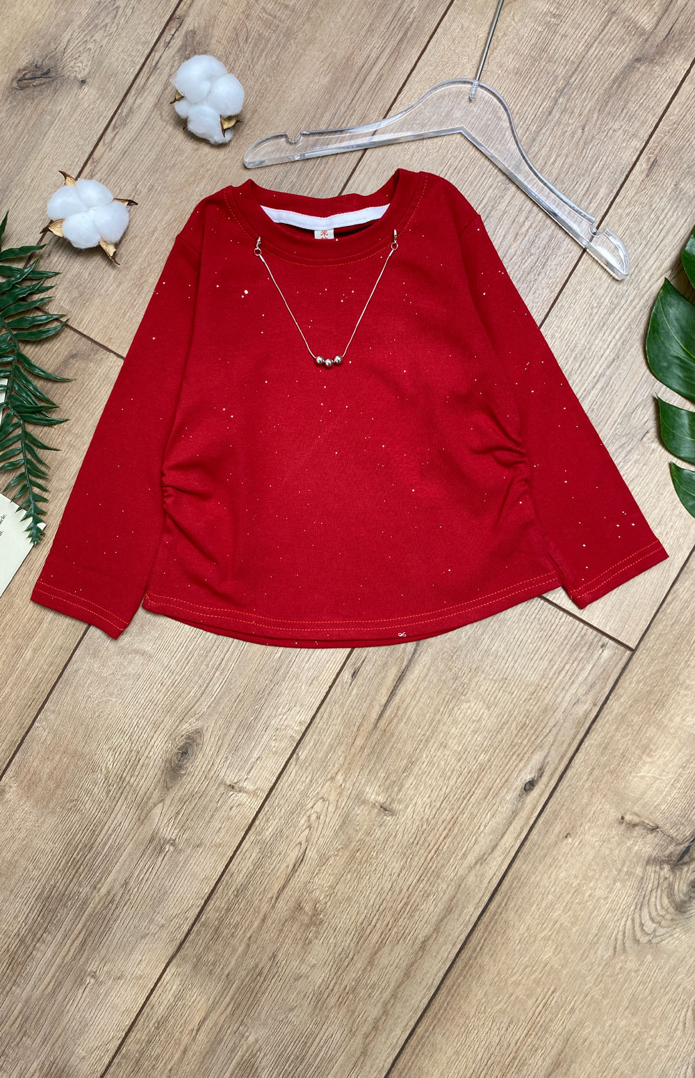 Лонгслив для девочек детская одежда оптом Томико