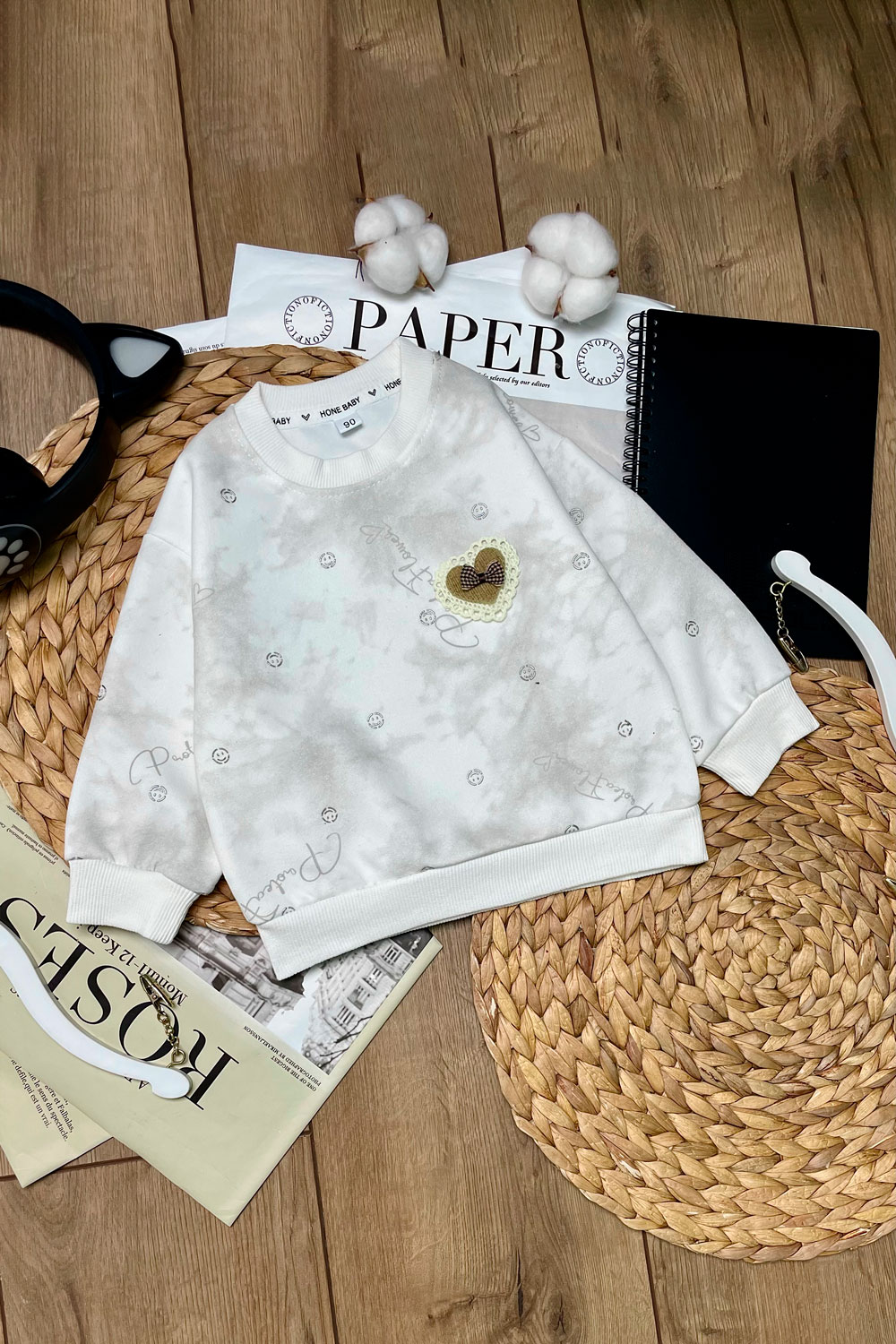 Свитшот для девочек детская одежда оптом Томико