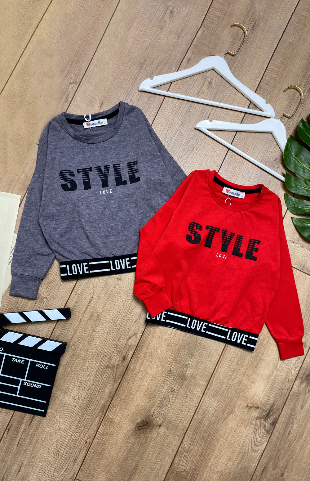 Лонгслив для девочек детская одежда оптом Томико