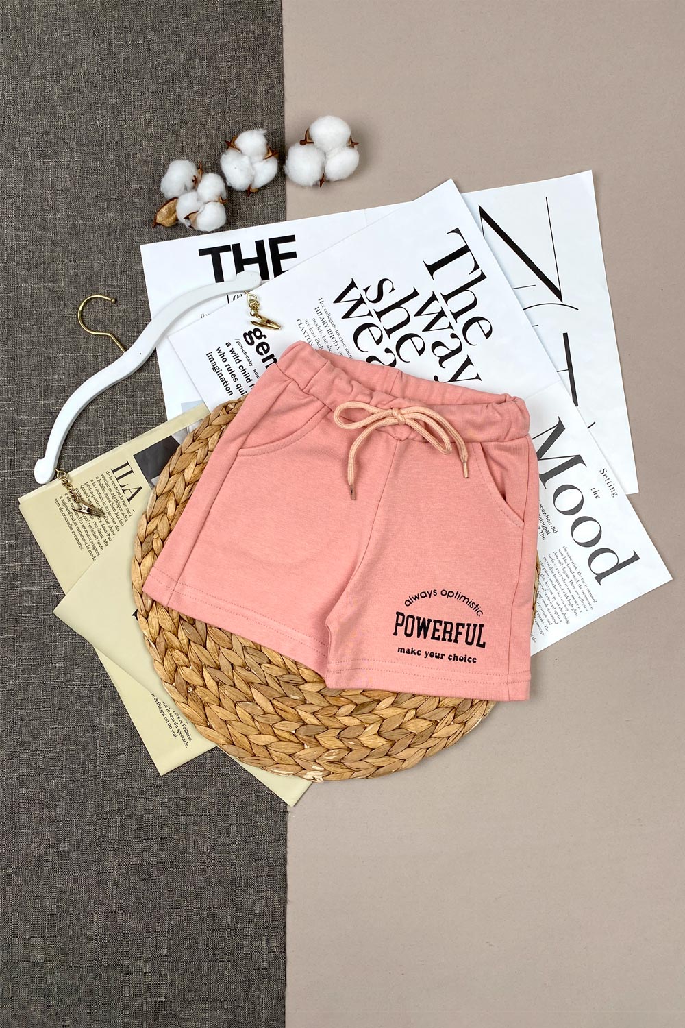 Шорты для девочек детская одежда оптом Томико