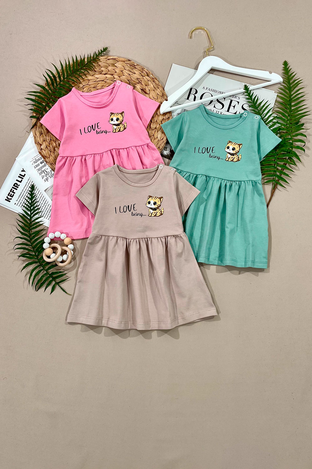 Платье для девочек детская одежда оптом Томико