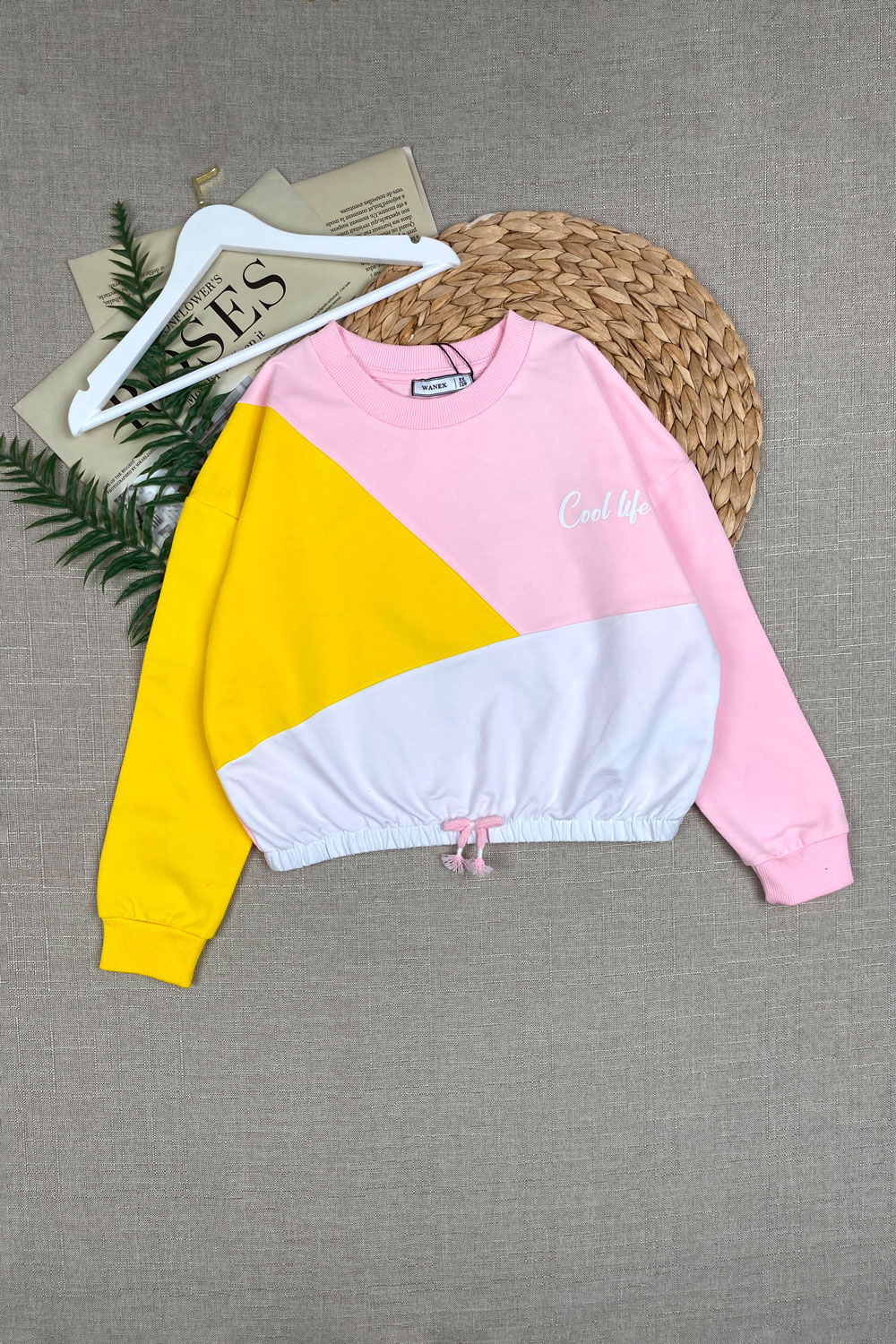 Свитшот для девочек детская одежда оптом Томико