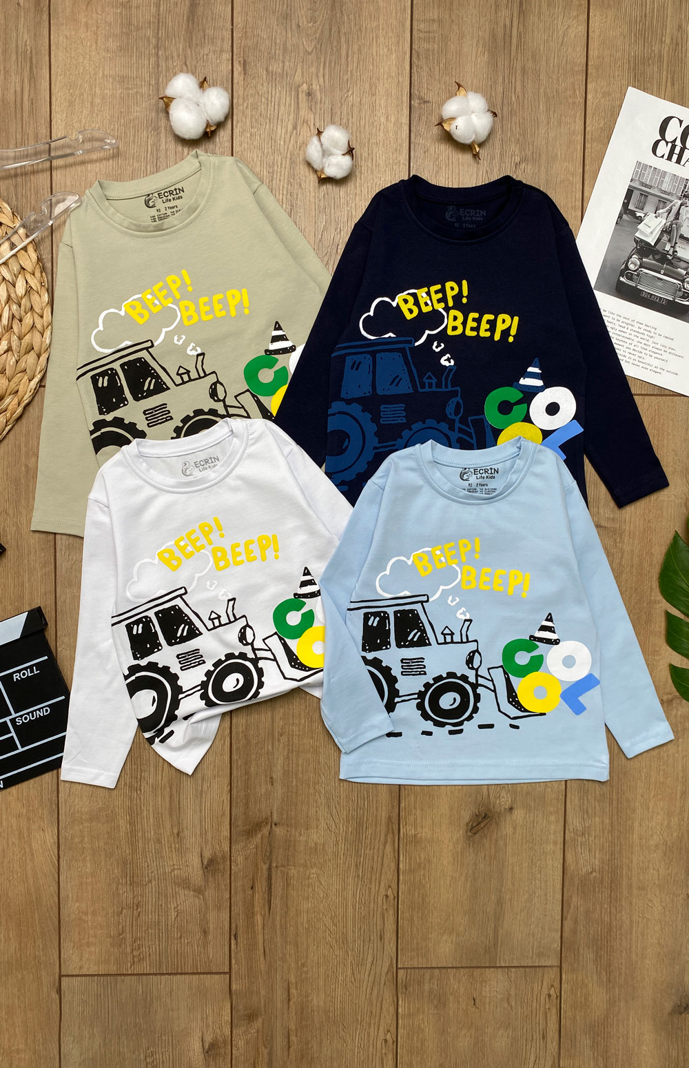 Лонгслив для мальчиков