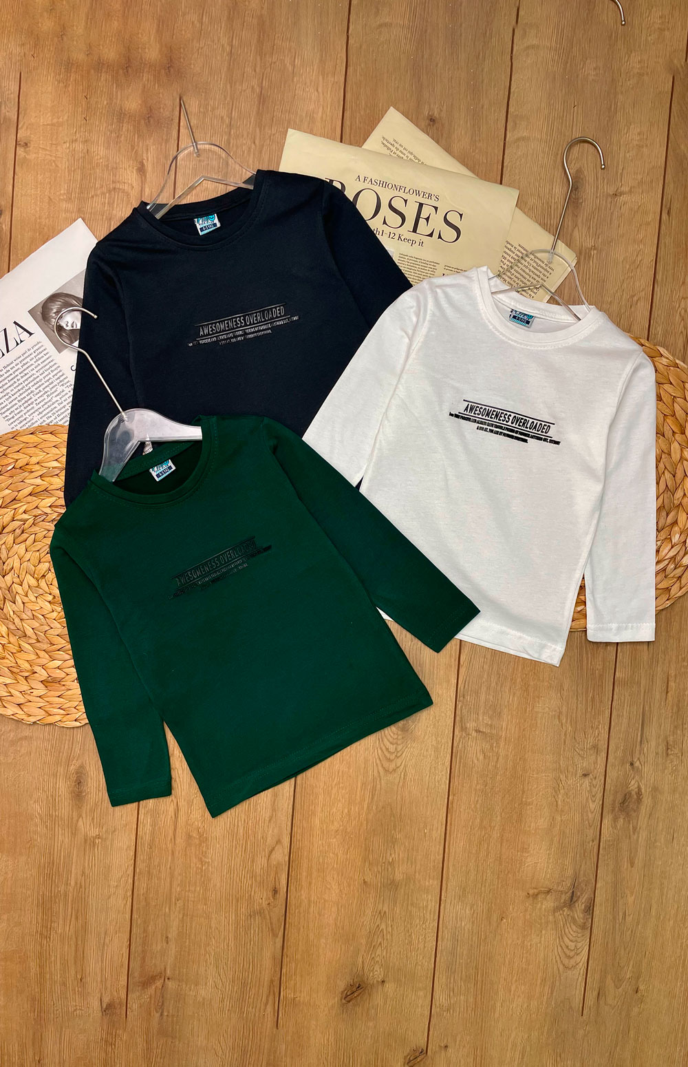 Лонгслив для мальчиков