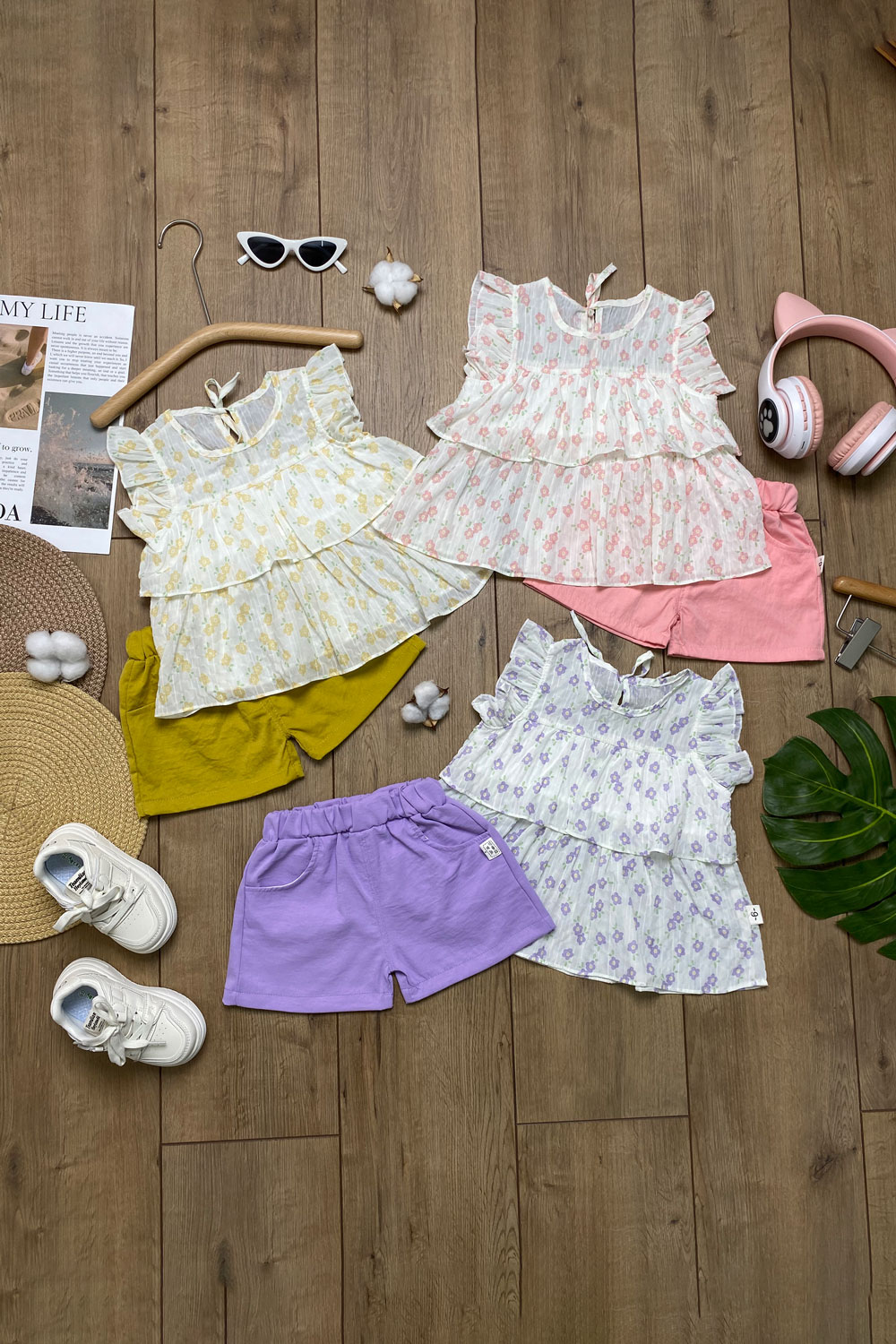 Костюм для девочек 2ОЧ детская одежда оптом Томико