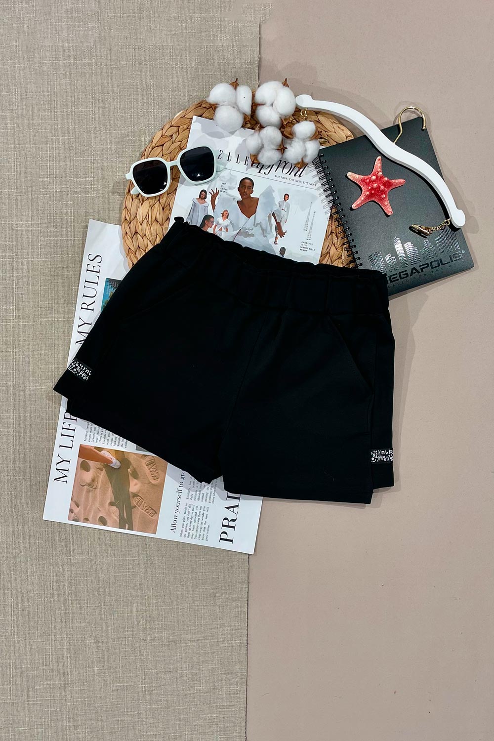 Шорты для девочек детская одежда оптом Томико