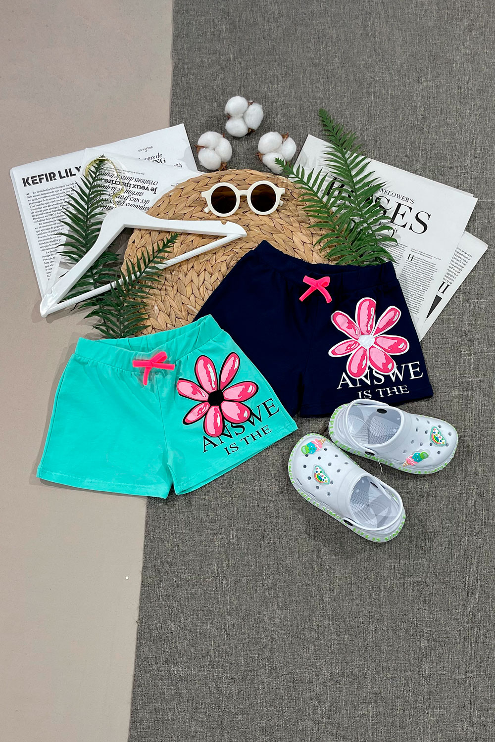 Шорты для девочек детская одежда оптом Томико