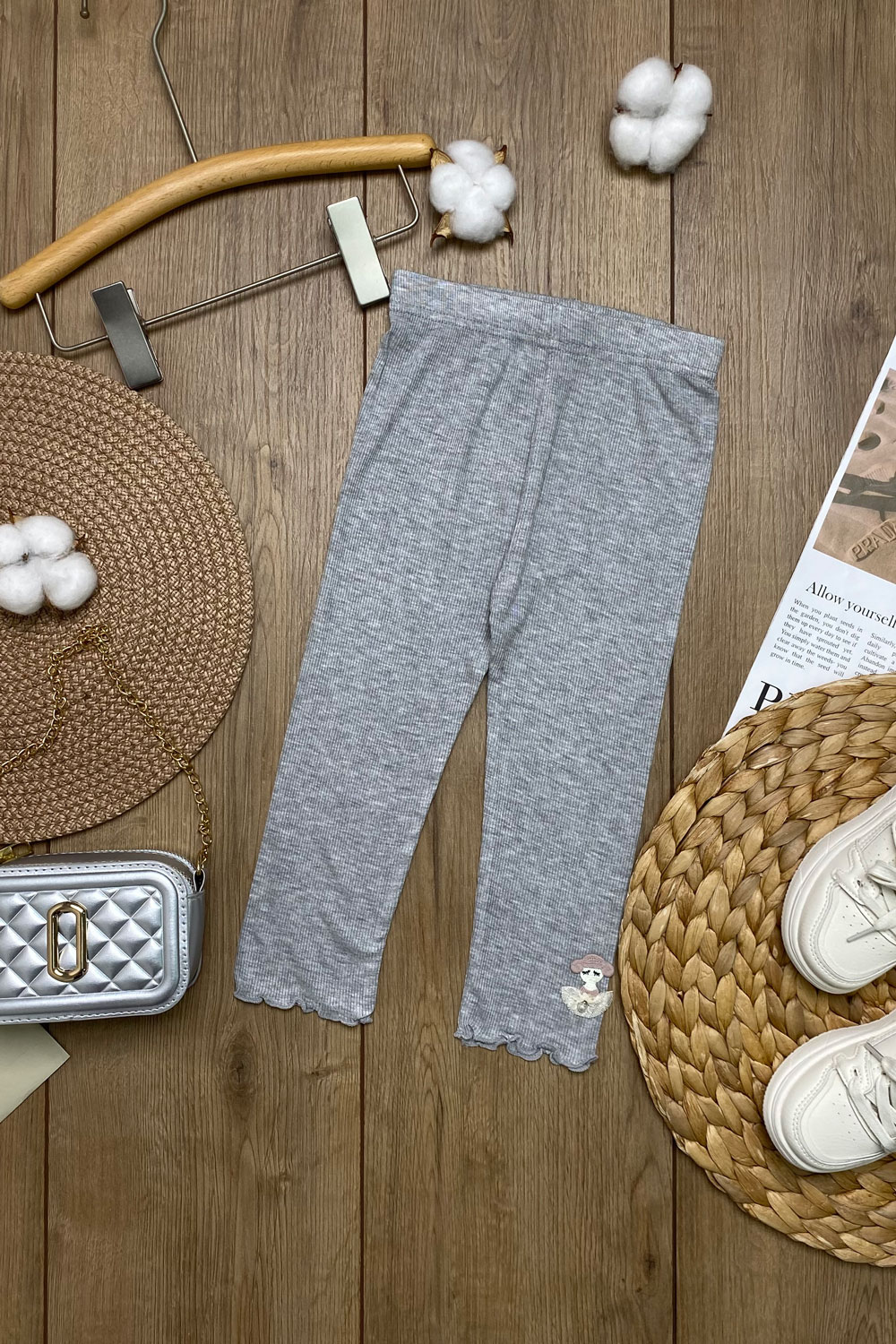 Леггинсы 1ОЧ детская одежда оптом Томико