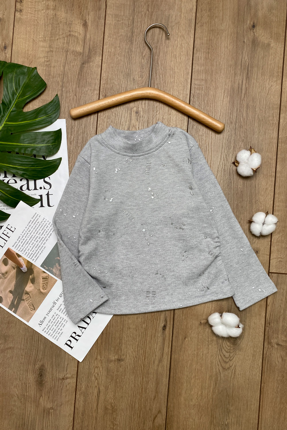 Водолазка для девочек детская одежда оптом Томико