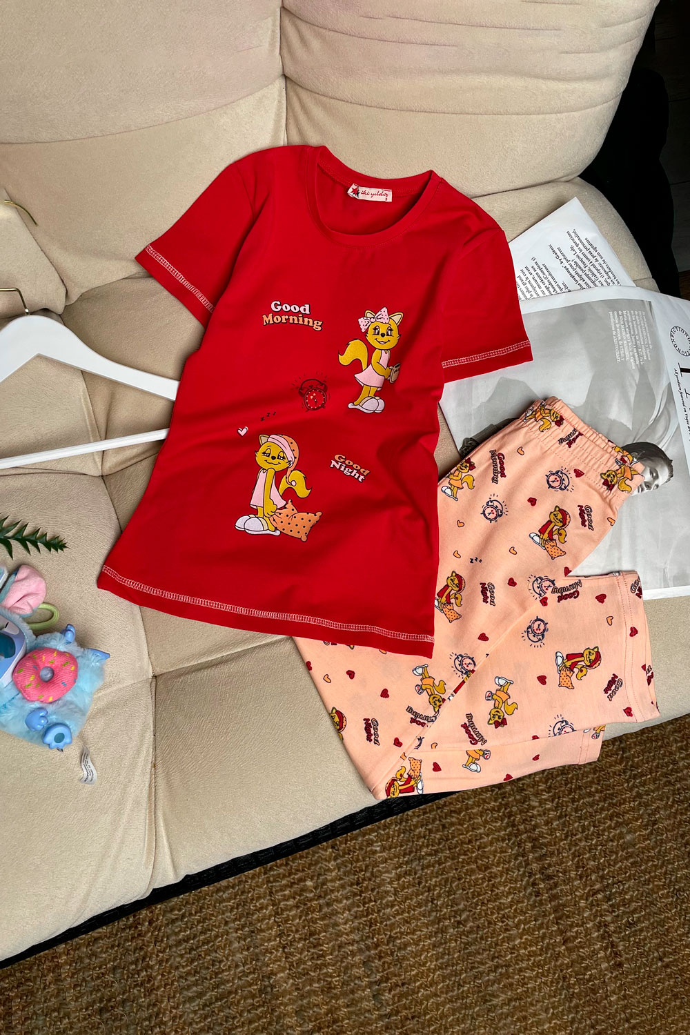 Пижама для девочек детская одежда оптом Томико