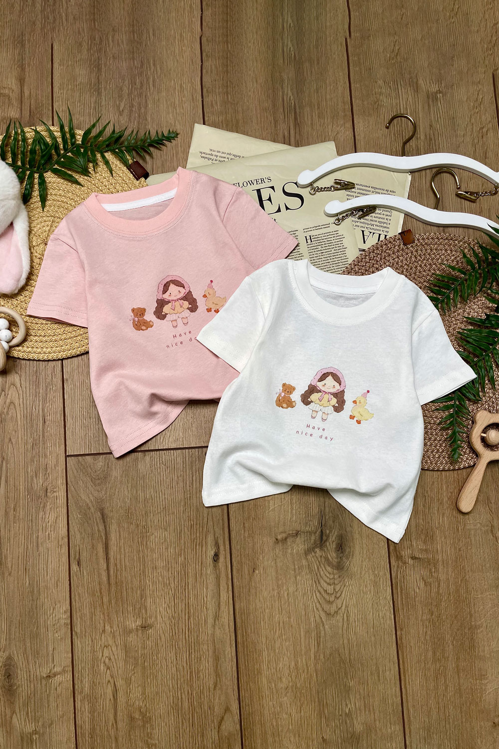 Футболка для девочек 1ОЧ детская одежда оптом Томико