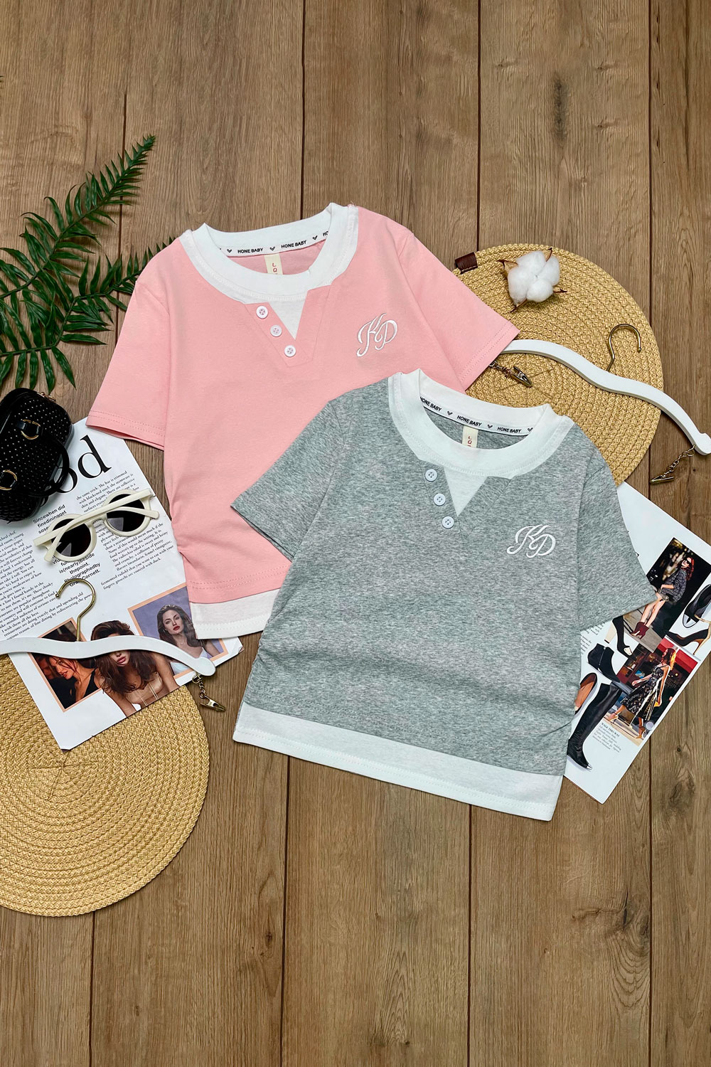 Футболка для девочек 2ОЧ детская одежда оптом Томико