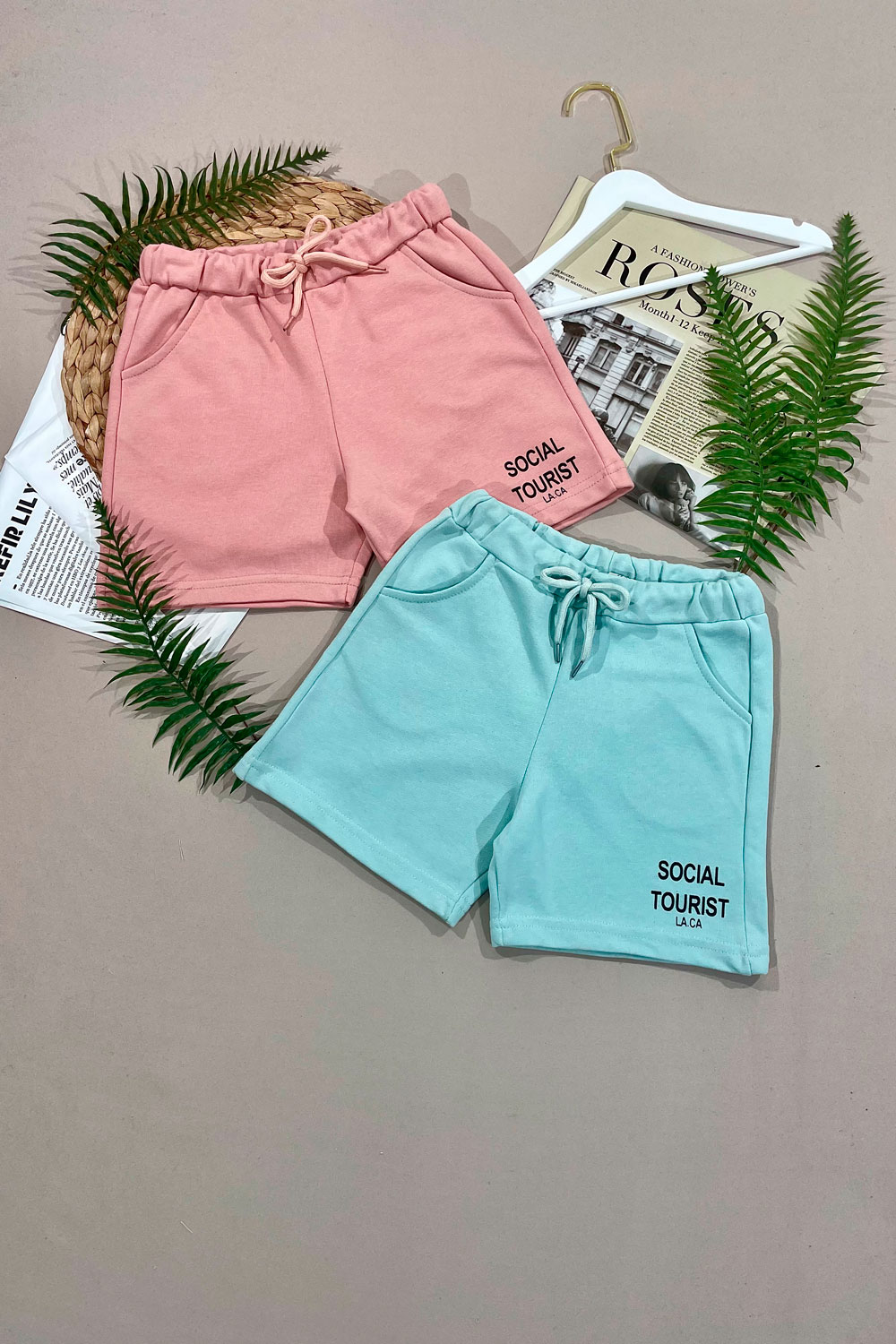 Шорты для девочек детская одежда оптом Томико