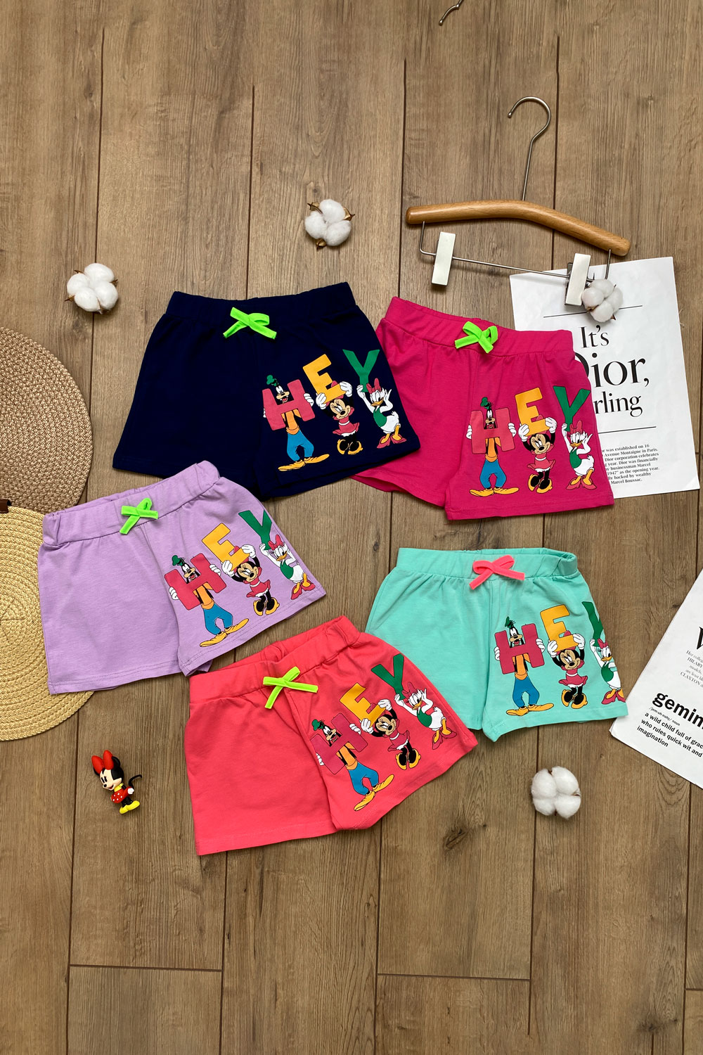 Шорты для девочек детская одежда оптом Томико