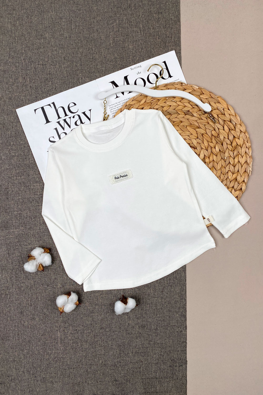 Лонгслив для девочек д.р детская одежда оптом Томико