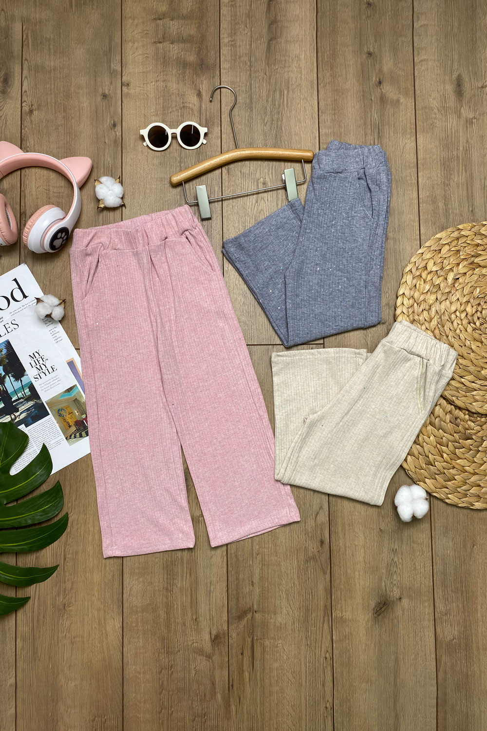 Брюки для девочек 1ОЧ детская одежда оптом Томико