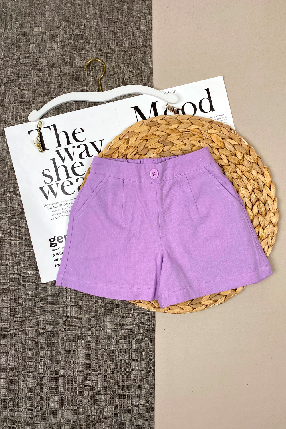 Шорты для девочек детская одежда оптом Томико