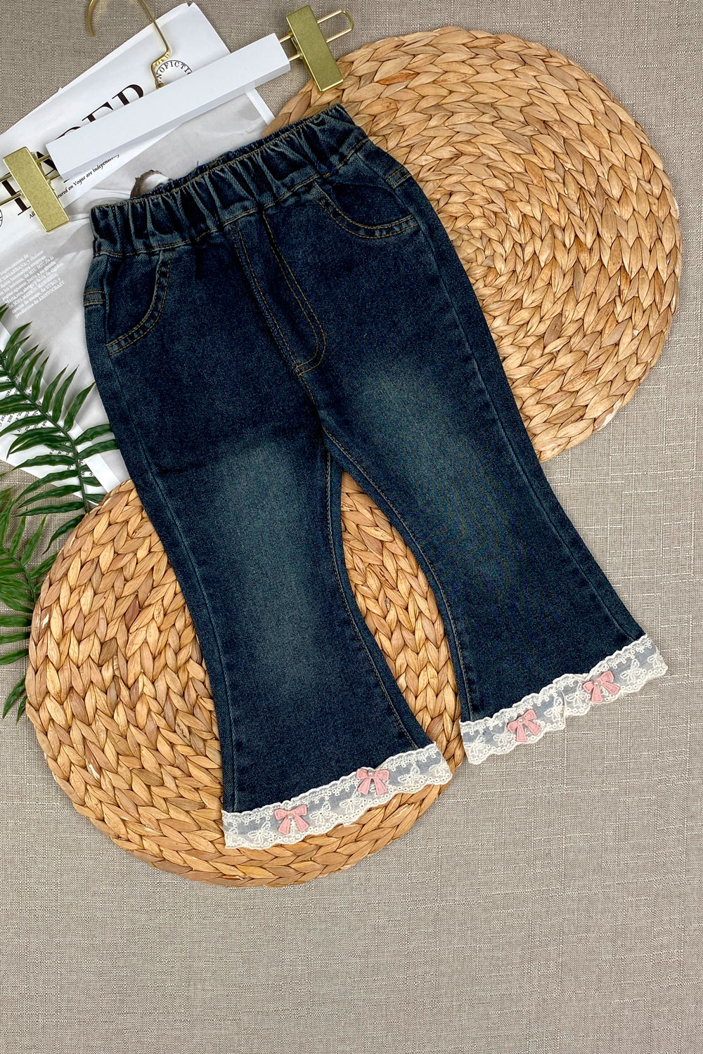 Джинсы для девочке детская одежда оптом Томико