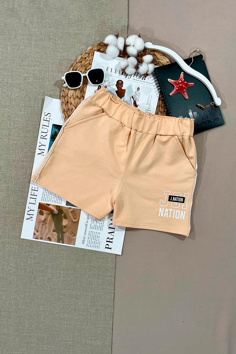 Шорты для девочек детская одежда оптом Томико