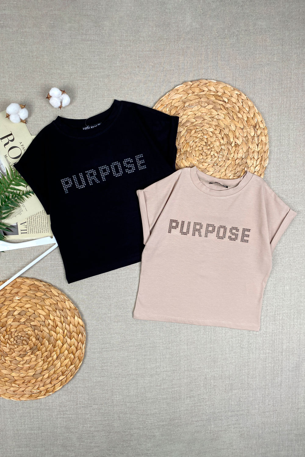 Футболка для девочек детская одежда оптом Томико