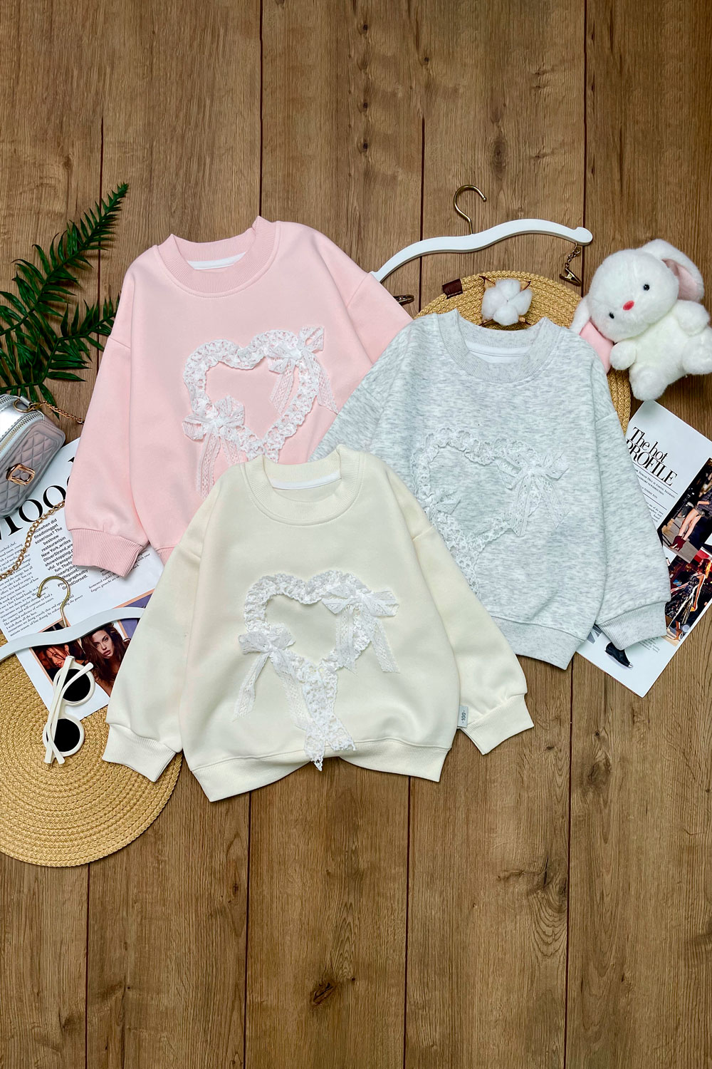 Свитшот для девочек 1ОЧ детская одежда оптом Томико