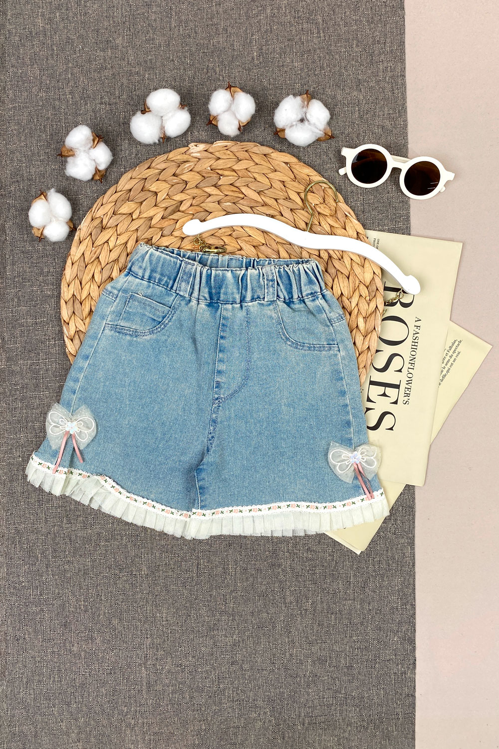 Шорты для девочек детская одежда оптом Томико