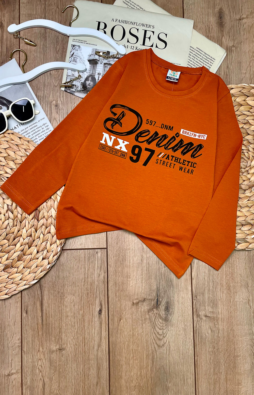 Лонгслив для мальчиков