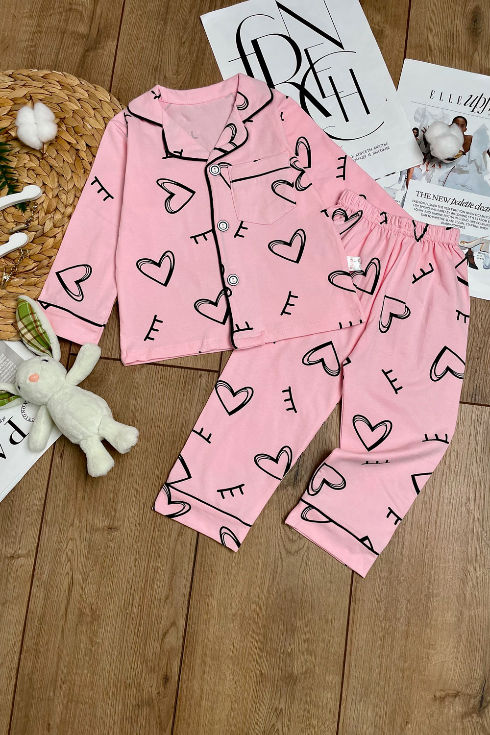 Пижама для девочек детская одежда оптом Томико