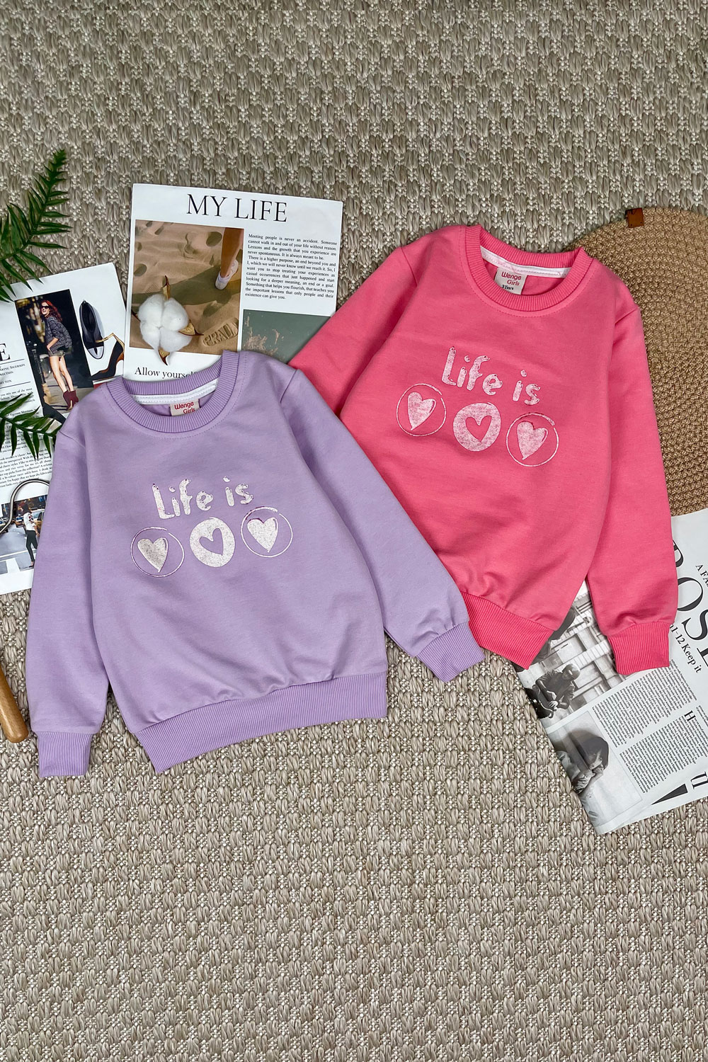 Свитшот для девочек детская одежда оптом Томико