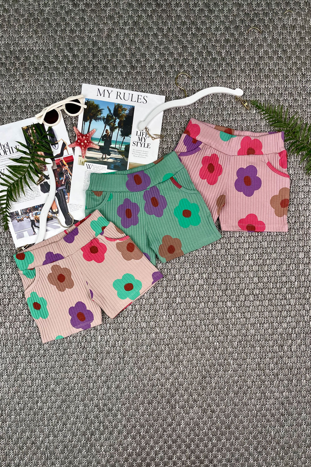 Шорты для девочек детская одежда оптом Томико