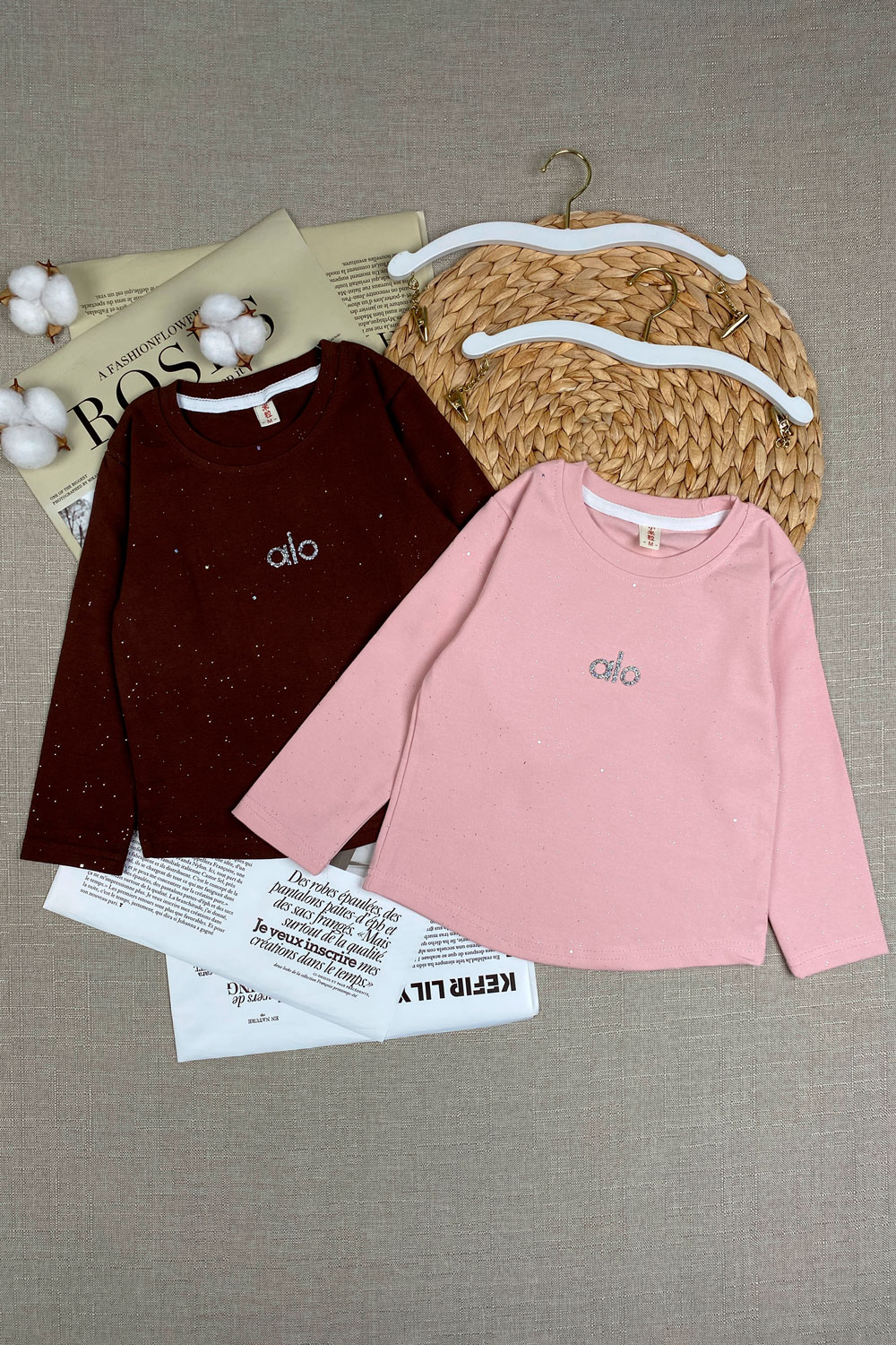 Логслив для девочек детская одежда оптом Томико