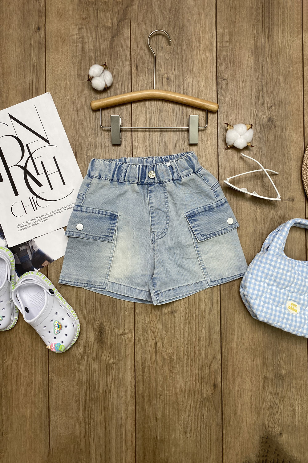 Шорты для девочек детская одежда оптом Томико