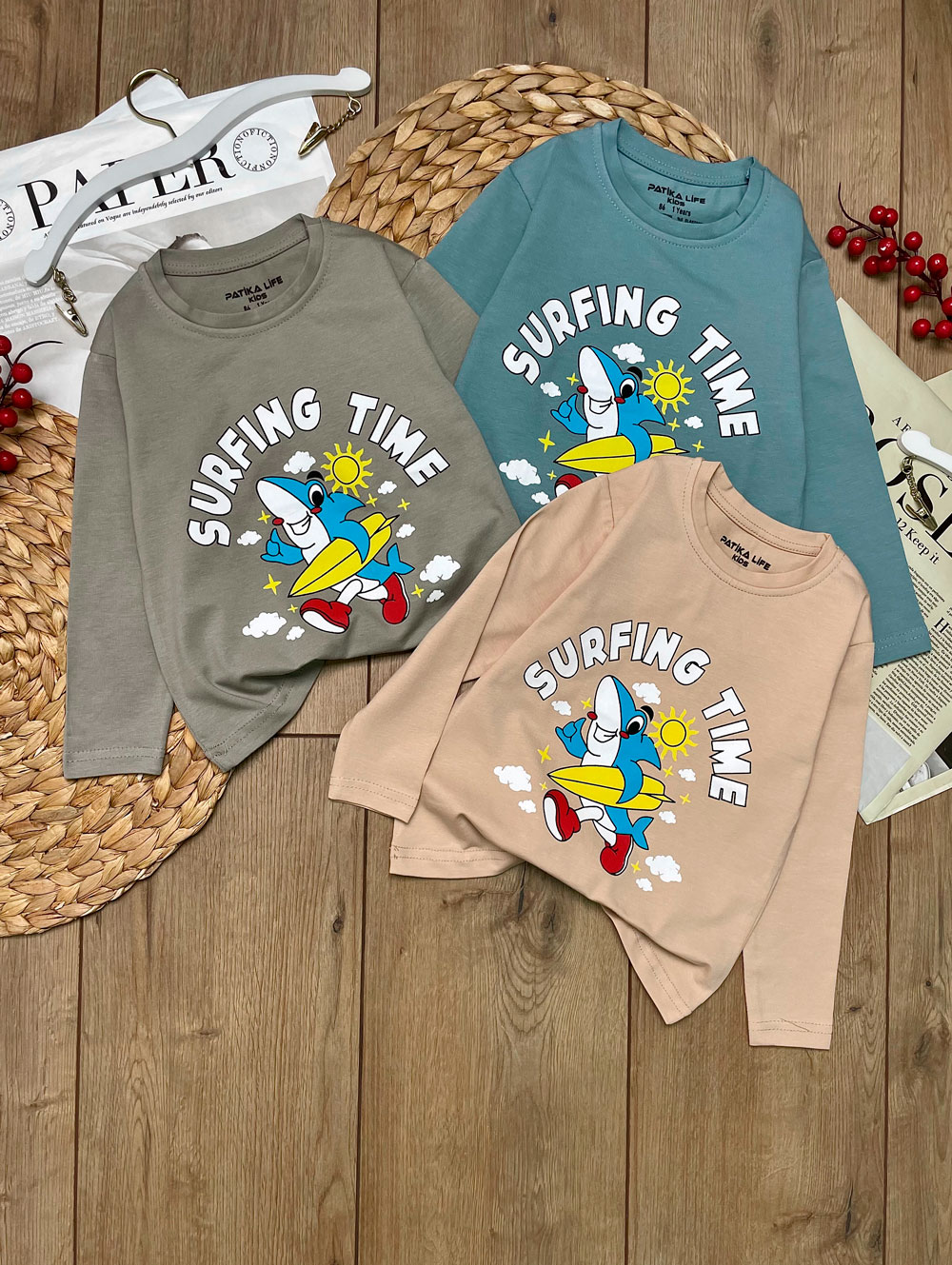 Лонгслив для мальчиков