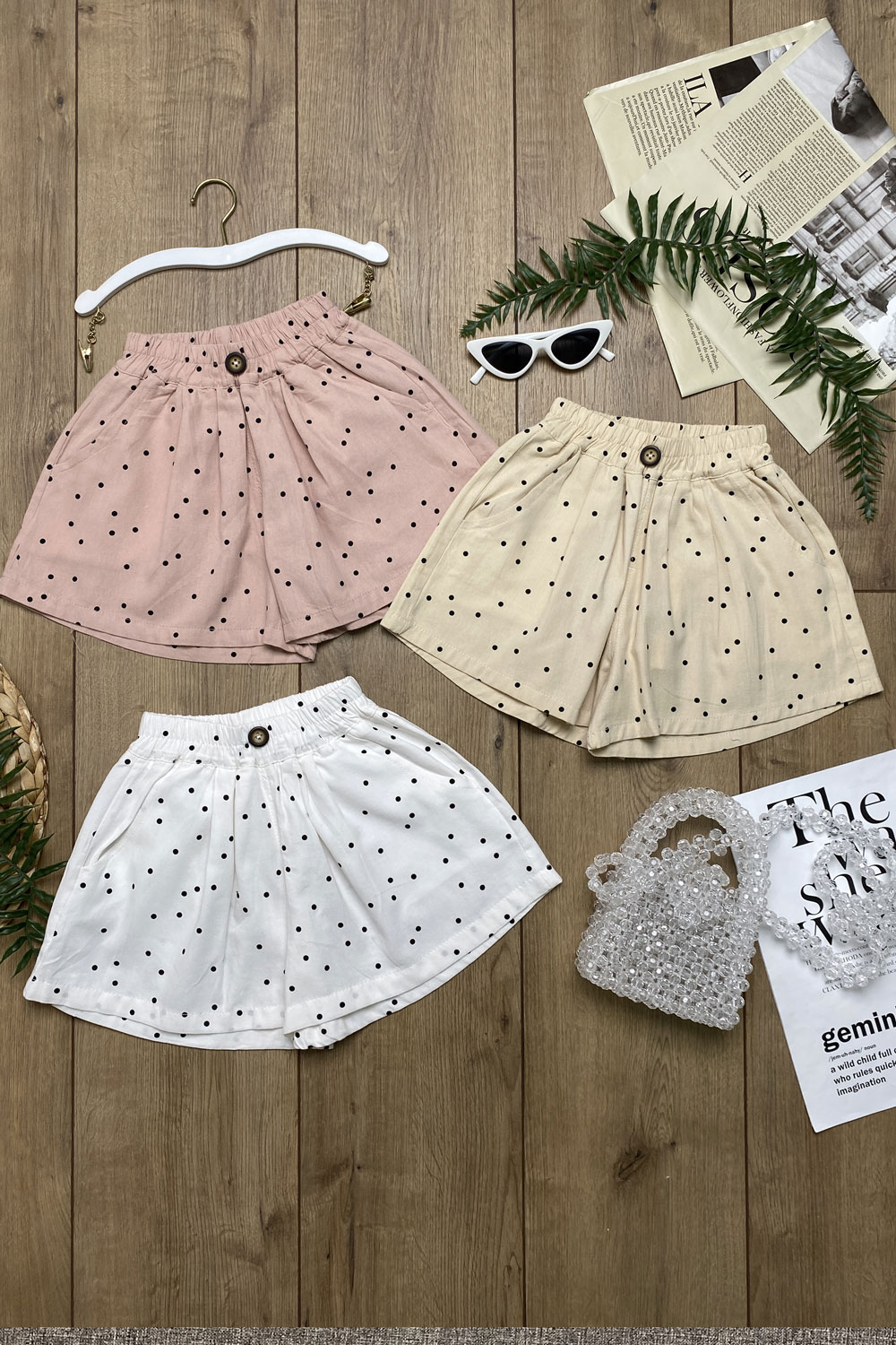 Шорты для девочек детская одежда оптом Томико